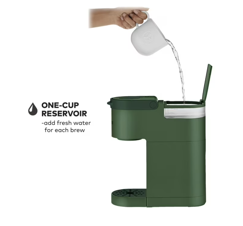 Keurig K-Mini Single Serve K-Cup Pod Coffee Maker, Evergreen