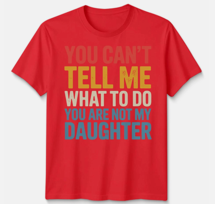 Funny Father Daddy Gifts From Daughter Fathers Day Unisex Tshirt