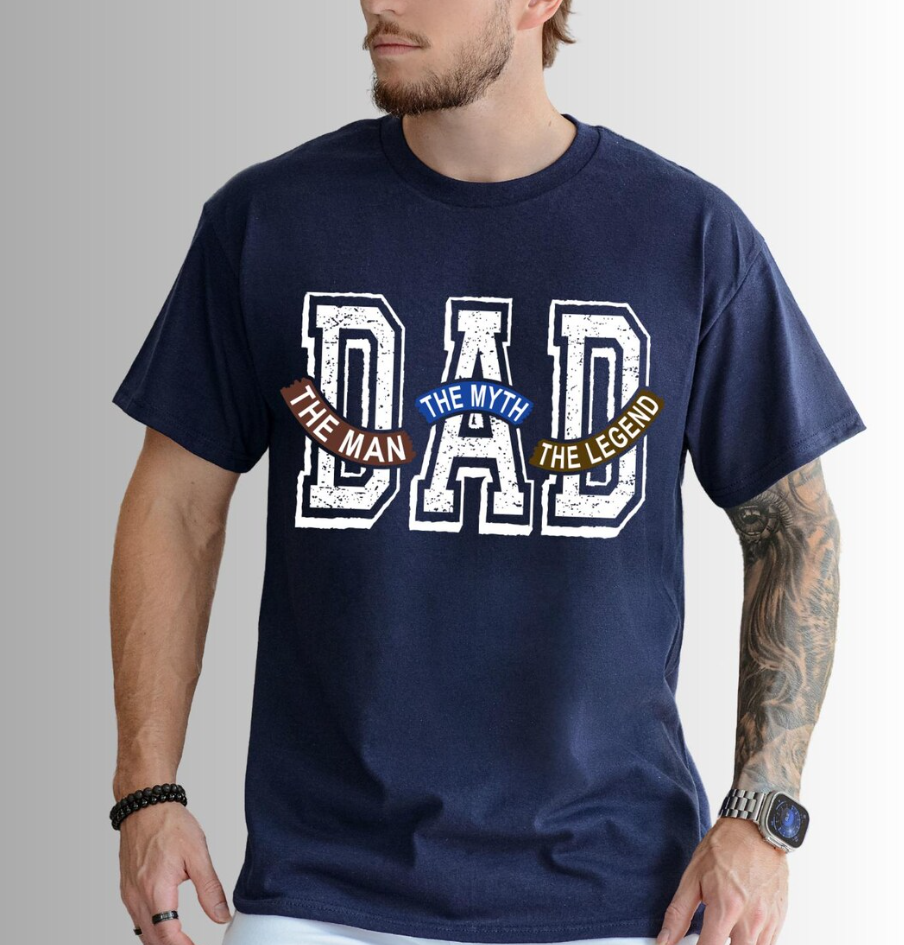 Father’s Day Dad Shirt | The Man The Myth The Legend Funny Dad Tee