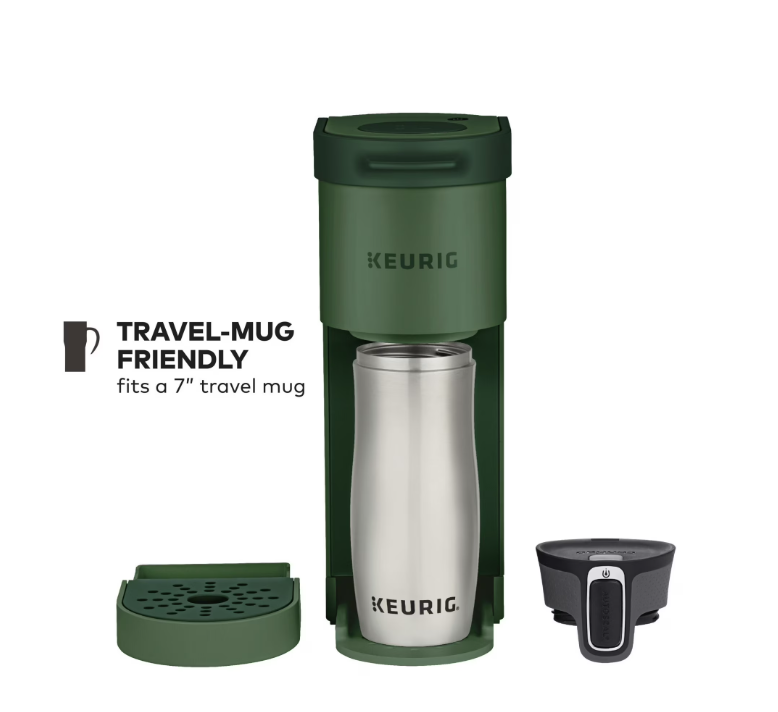 Keurig K-Mini Single Serve K-Cup Pod Coffee Maker, Evergreen