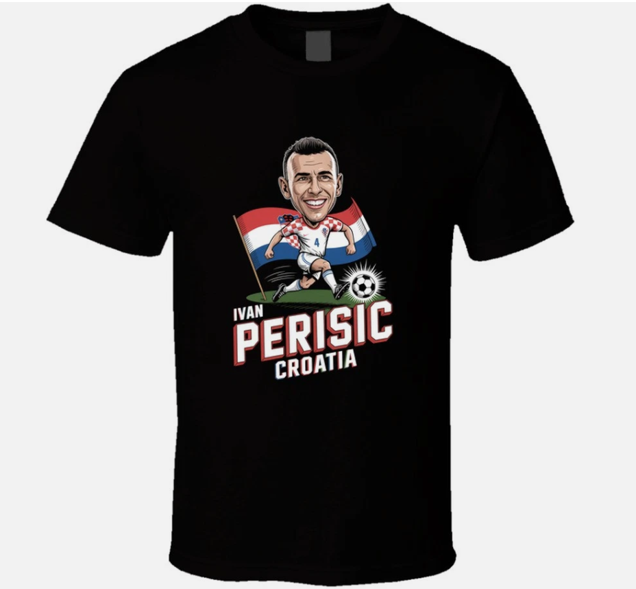 Ivan Perisic Croatia Forward World Cup S T Shirt