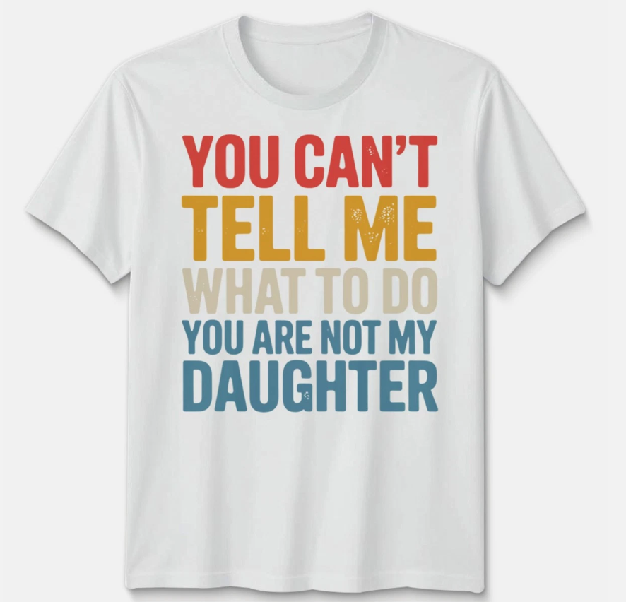 Funny Father Daddy Gifts From Daughter Fathers Day Unisex Tshirt