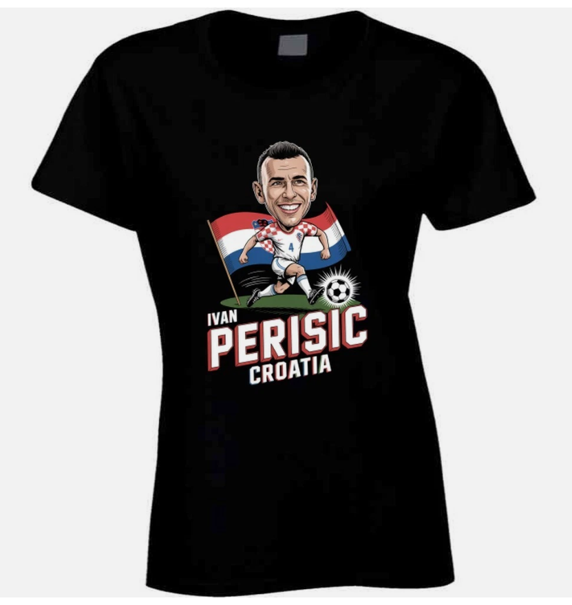 Ivan Perisic Croatia Forward World Cup S T Shirt