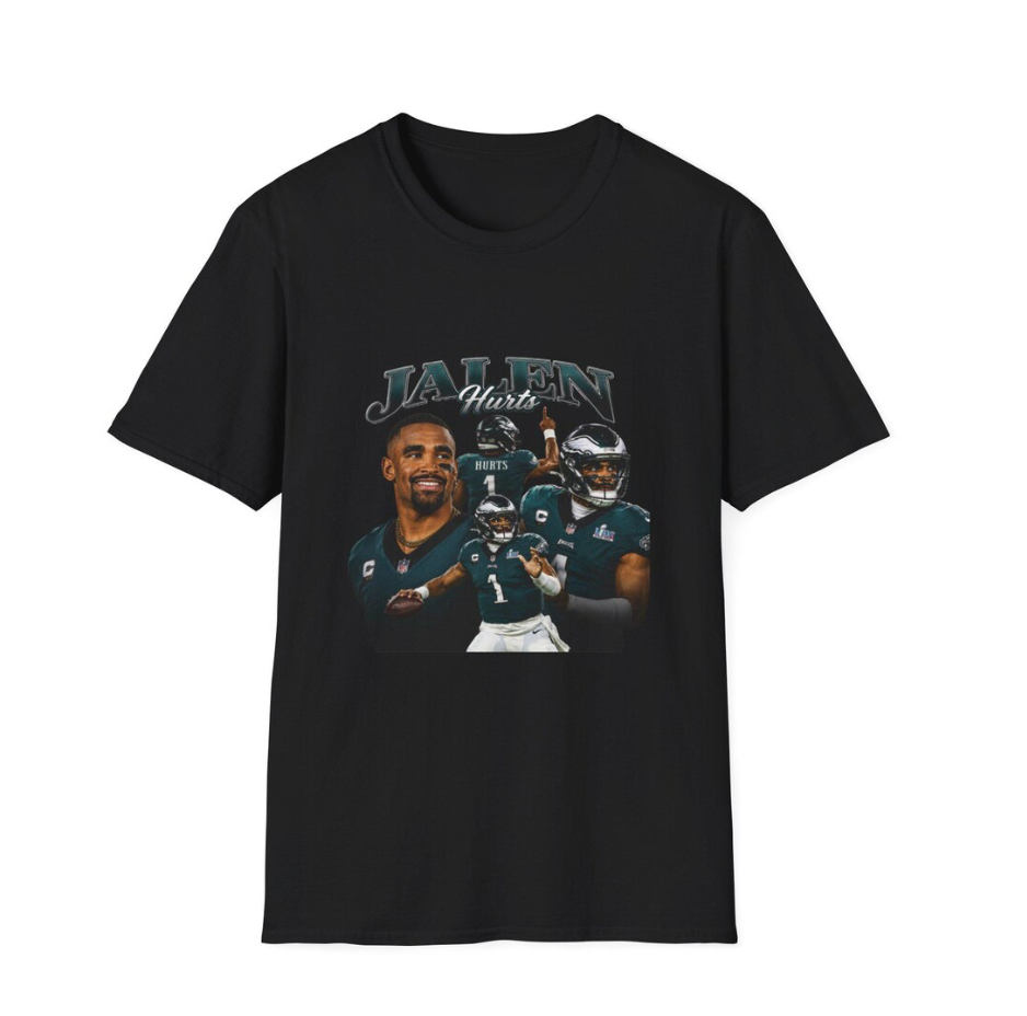 Jalen Hurts Portrait T-Shirt Philadelphia Eagles Football Tee, Philadelphia Eagles