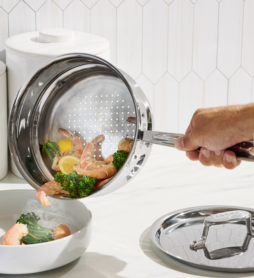 All-Clad Stainless-Steel Steamer Insert