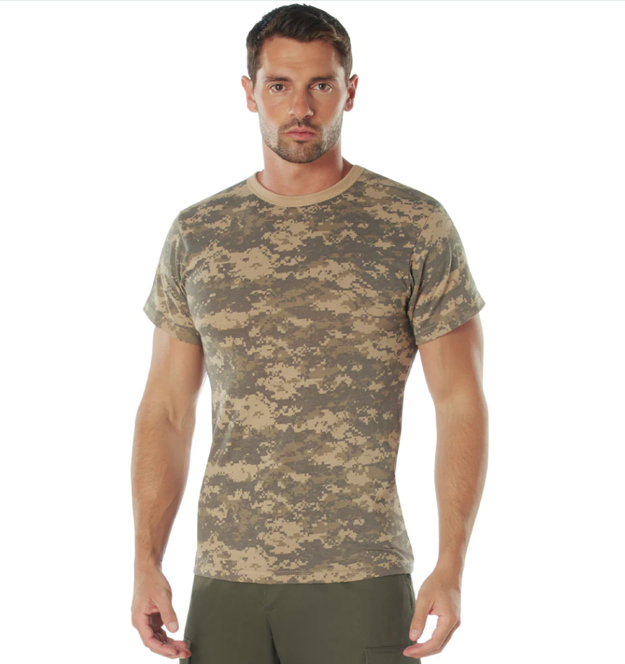 ACU Digital Camo Short Sleeve T-Shirt