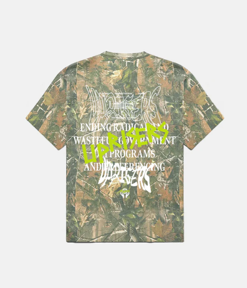 UPRISERS Have a Radical Day Camo T-Shirt