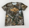 Team Realtree Camo Shirt Mens Adult Large Hunting Fishing Short Sleeve