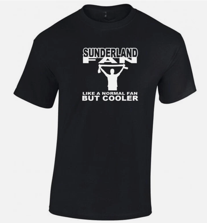 Sunderland T Shirt football fan design supporter fathers day or Christmas gift