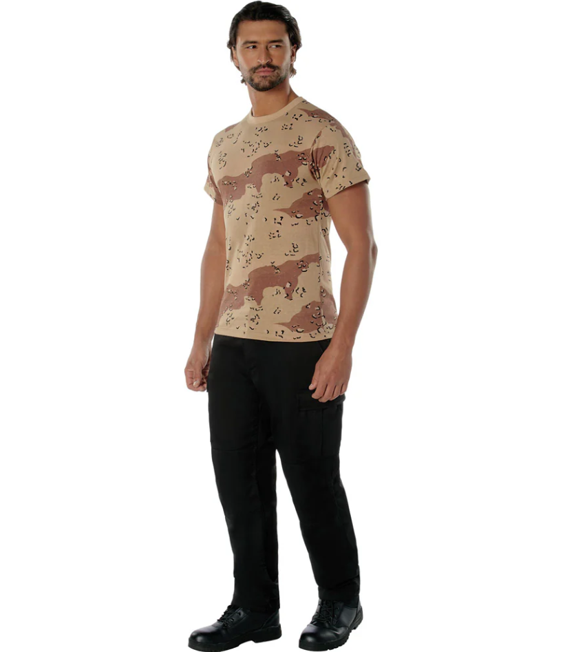 Desert Camouflage Short Sleeve T-Shirt