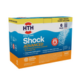 HTH Pool Care Shock Advanced — Granules, 6 Pack (6 lb total) — Pool Shock Treatment for Weekly Pool Sanitizing
