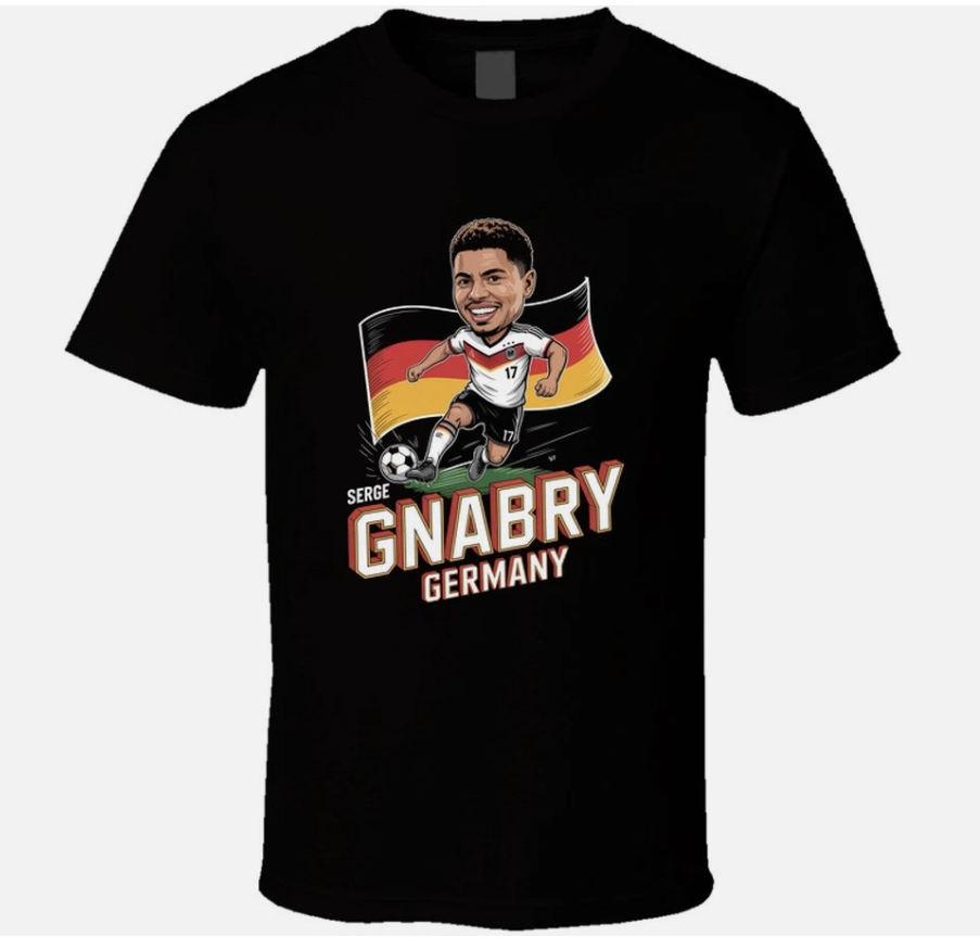 Serge Gnabry Germany Forward World Cup S T Shirt