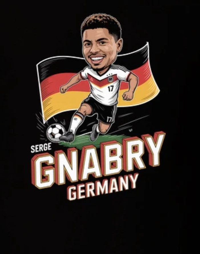 Serge Gnabry Germany Forward World Cup S T Shirt