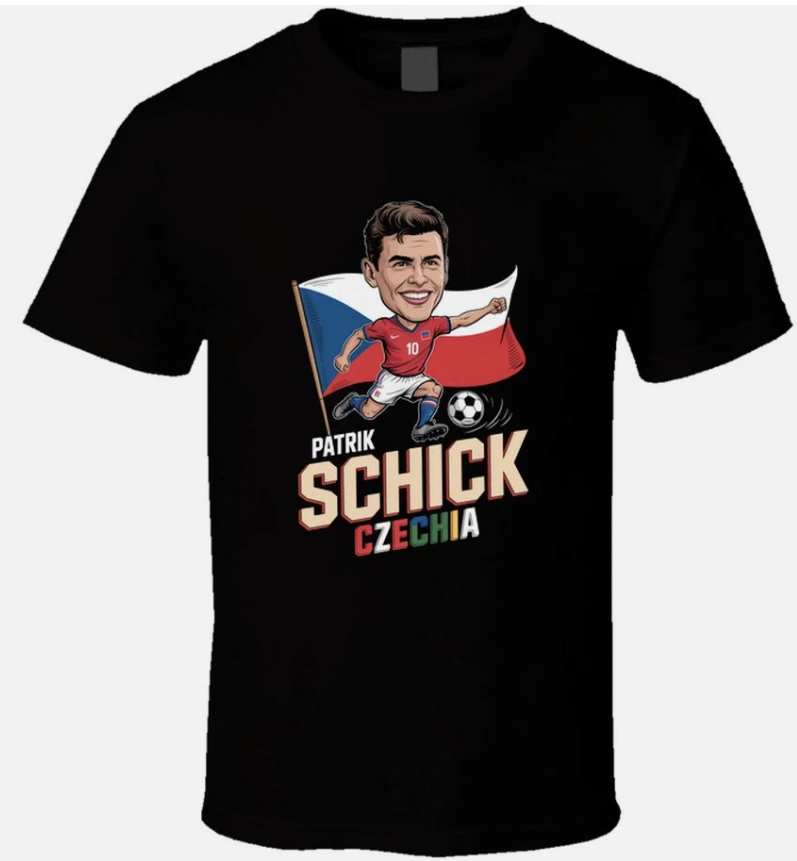 Patrik Schick Czechia Forward World Cup T Shirt