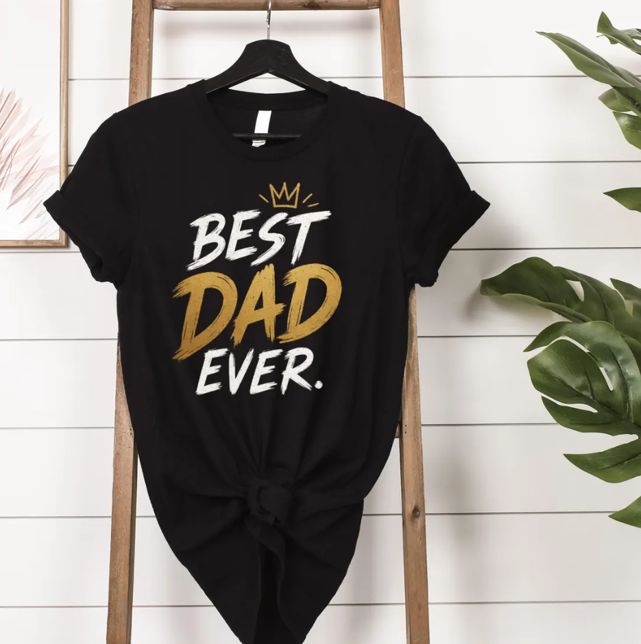 Best Dad Ever Shirt Gift for Men, Dad Life Printed Shirt, Funny Dad Shirt, Dad Appreciation Graphic Tee, Fathers Day Gift, Dad Birthday Gift