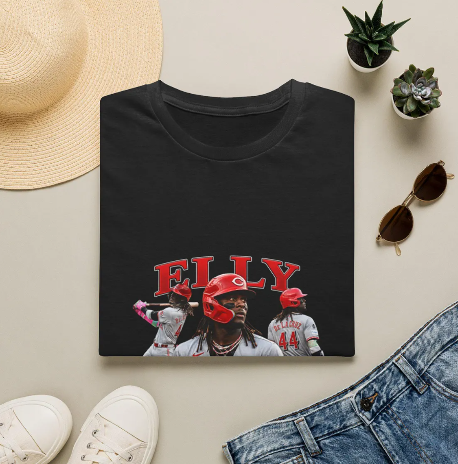 Elly De La Cruz T-Shirt Baseball Player Graphic, Cincinnati Reds MLB