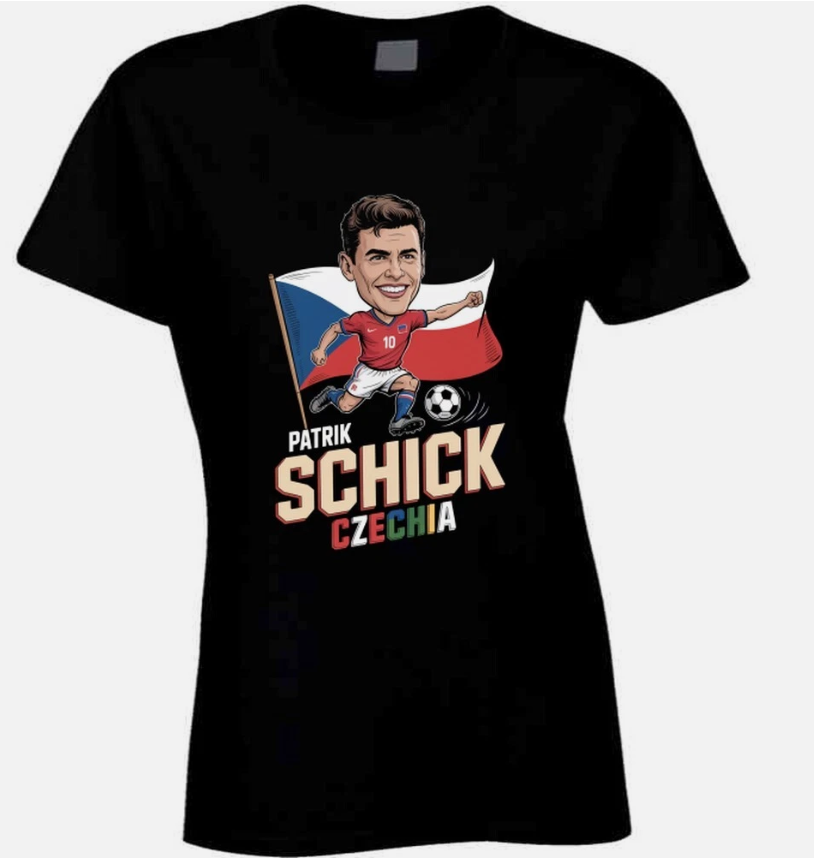 Patrik Schick Czechia Forward World Cup T Shirt