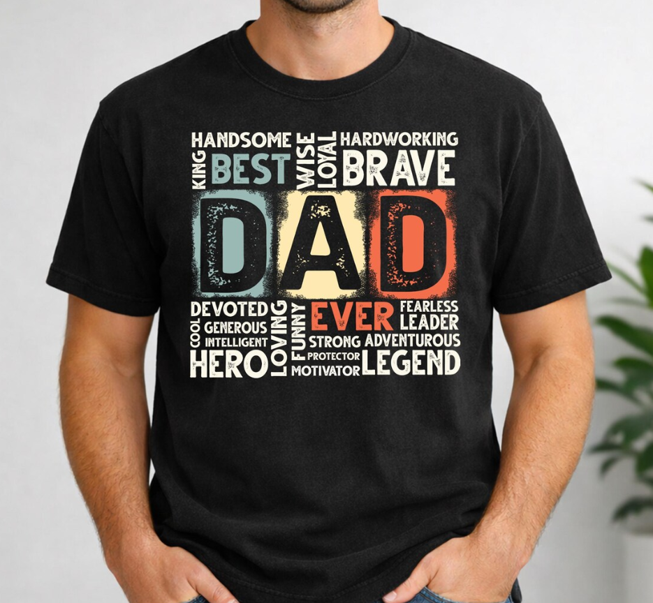 Vintage Father’s Day Shirt, Dad Gift, Funny Dad jokes T-Shirt, Gift for Dad, Definition of dad, Father Gift from Kids Dad gift from Daughter