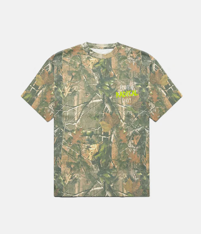 UPRISERS Have a Radical Day Camo T-Shirt