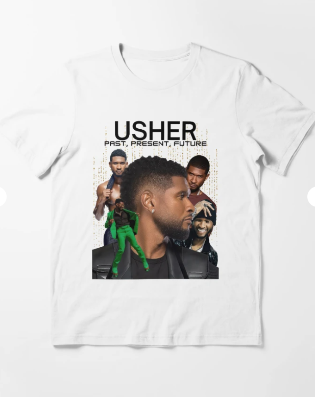 Usher Past Present Future Essential T-Shirt