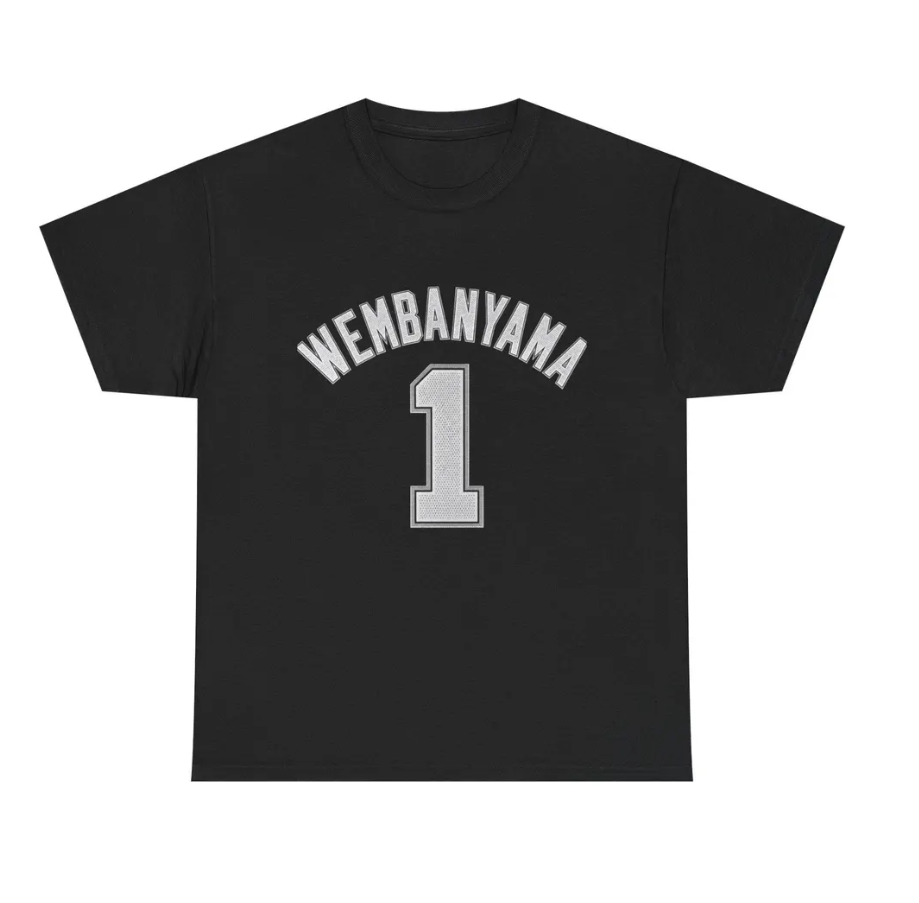 Victor Wembanyama San Antonio T Shirt Jersey Tee Edition