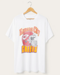 Kansas City Chiefs Throwback Helmet Flea Market Tee