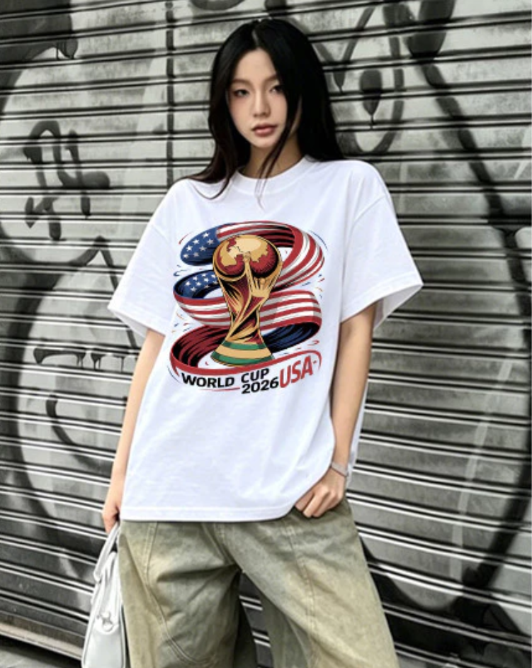 World Cup 2026, breathable T-shirt