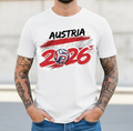 Austria 2026 Soccer Shirt, Global Soccer 2026 Austria T-shirt, Das Team Fan Gift, Austria Flag Football Tee, Soccer Lover Tee,Austrian Pride
