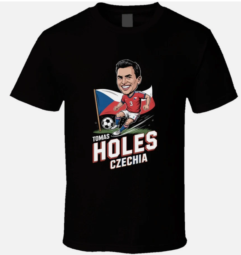 Tomas Holes Czechia Defender World Cup S T Shirt