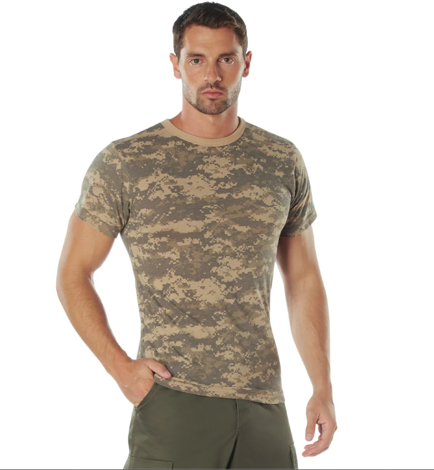 ACU Digital Camo Short Sleeve T-Shirt