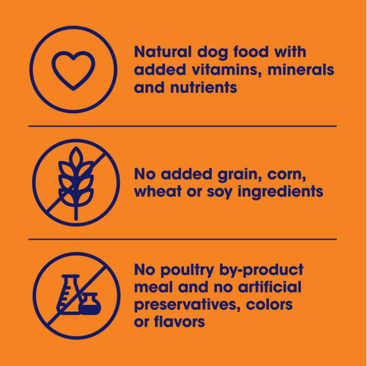 Nature's Recipe Grain Free Chicken, Sweet Potato & Pumpkin Dry Dog Food, 12 lb Bag