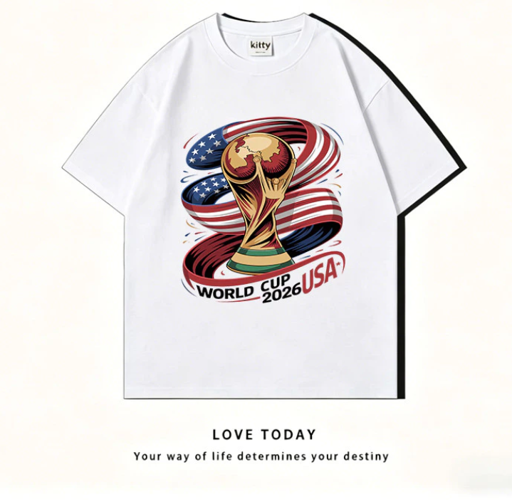 World Cup 2026, breathable T-shirt