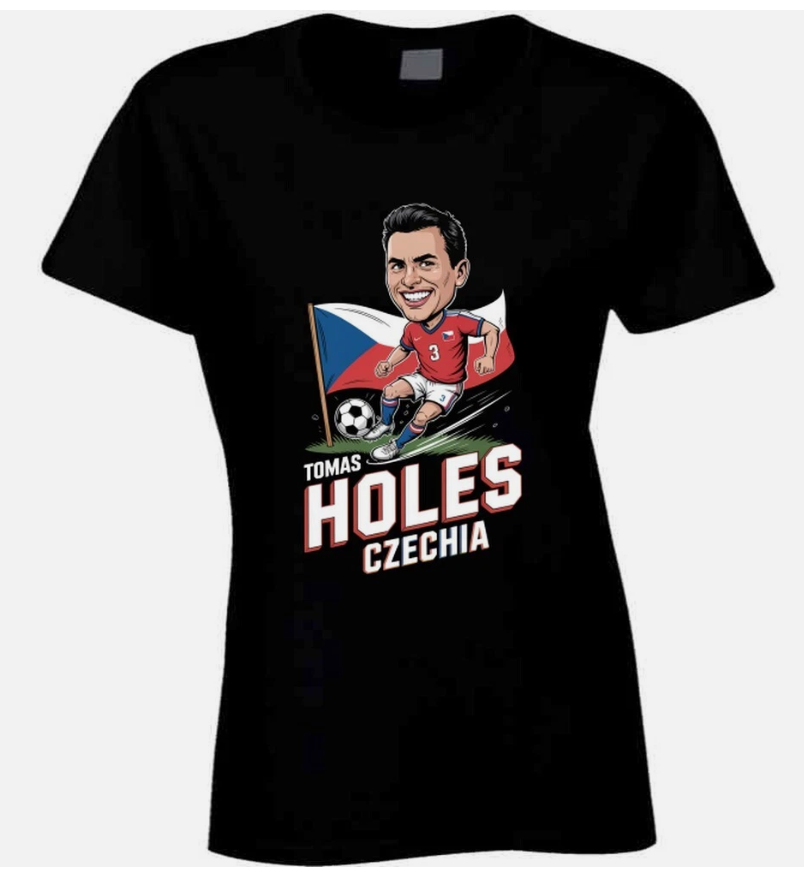 Tomas Holes Czechia Defender World Cup S T Shirt