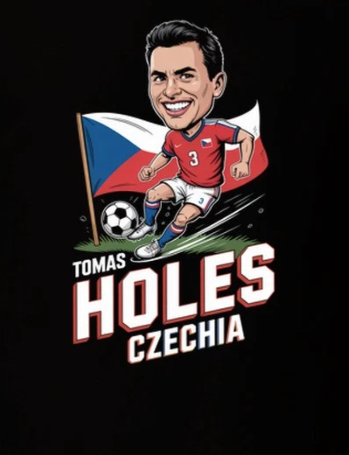 Tomas Holes Czechia Defender World Cup S T Shirt