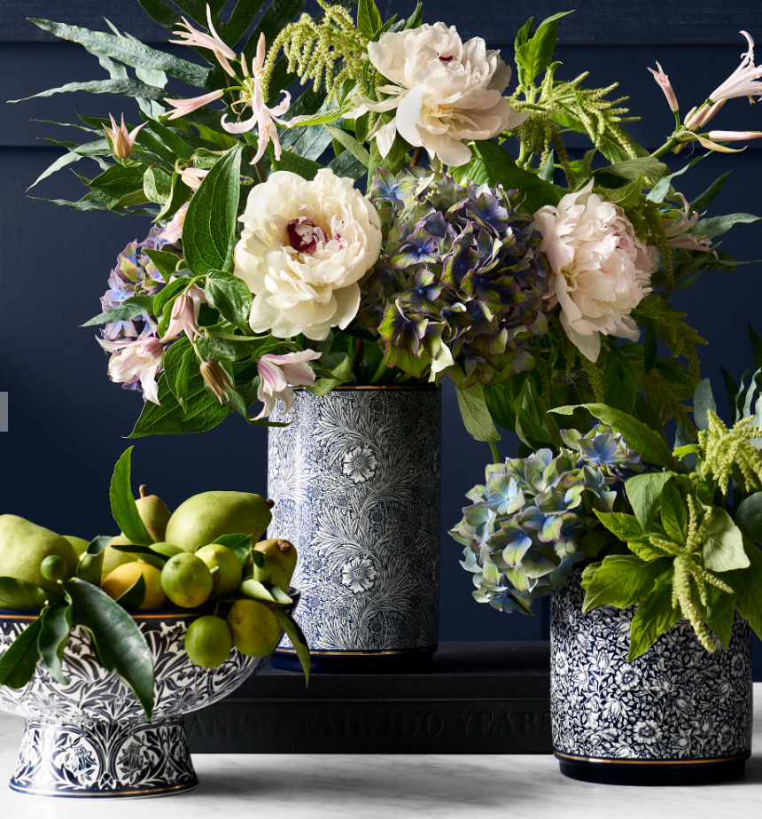 Morris & Co. x Williams Sonoma Bluebell Fruit Bowl