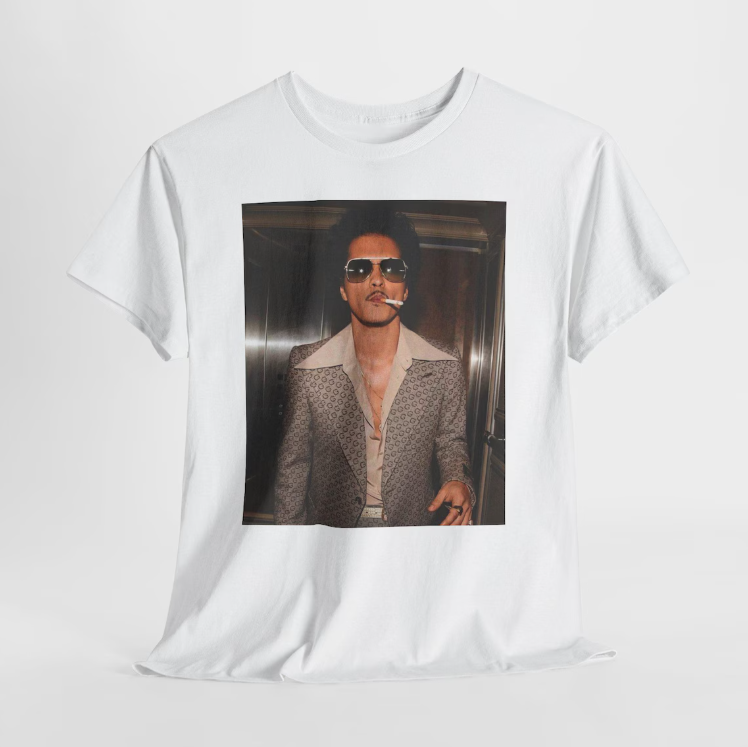 Romantic Tour Vibes T-Shirt Retro Love Concert Tee Bruno