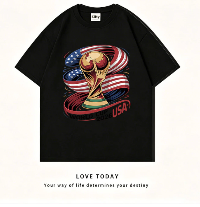 World Cup 2026, breathable T-shirt