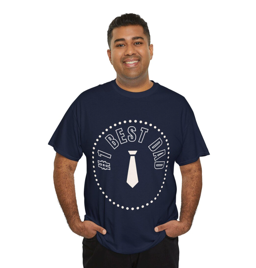 Number One Best Dad T-Shirt – Father’s Day Gift – Funny Inspirational Dad Graphic Tee