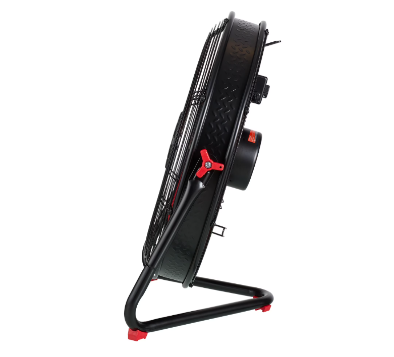 Hyper Tough 20-Inch HV Sealed Motor Drum Fan with 3-Speed Control, Wall Mountable