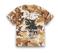 Patta Bark Woodland Camo Tee Sand Dollar