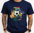 South Africa 2026 World Cup Shirt Soccer T Shirt African Flag Football Tee Futbol Fan Shirt Trending Gift For Men Women Unisex