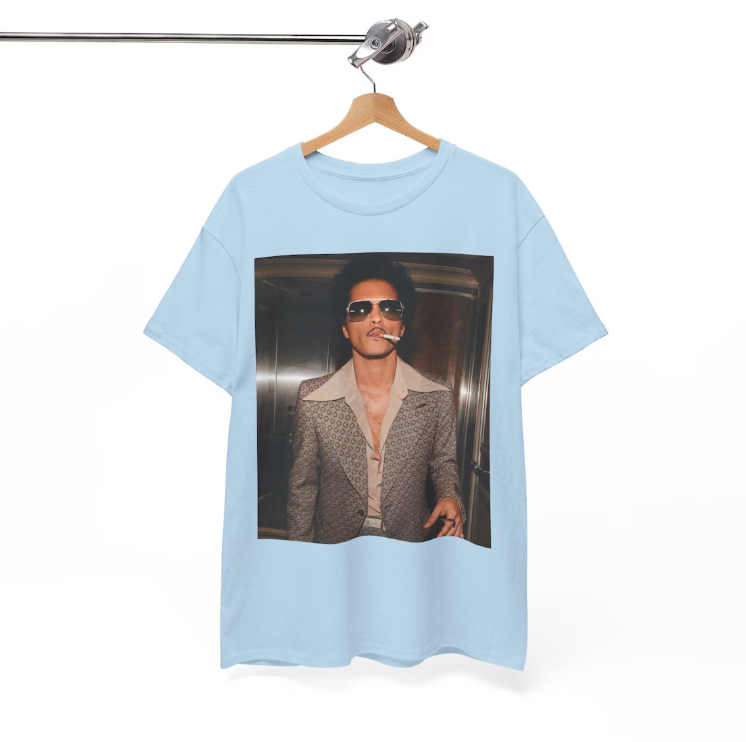 Romantic Tour Vibes T-Shirt Retro Love Concert Tee Bruno