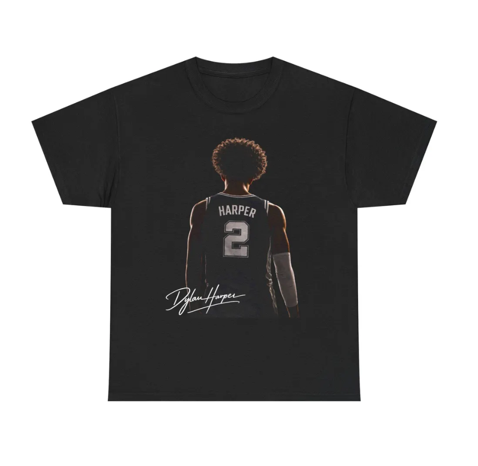 Dylan Harper San Antonio T Shirt Tee Point Guard Edition