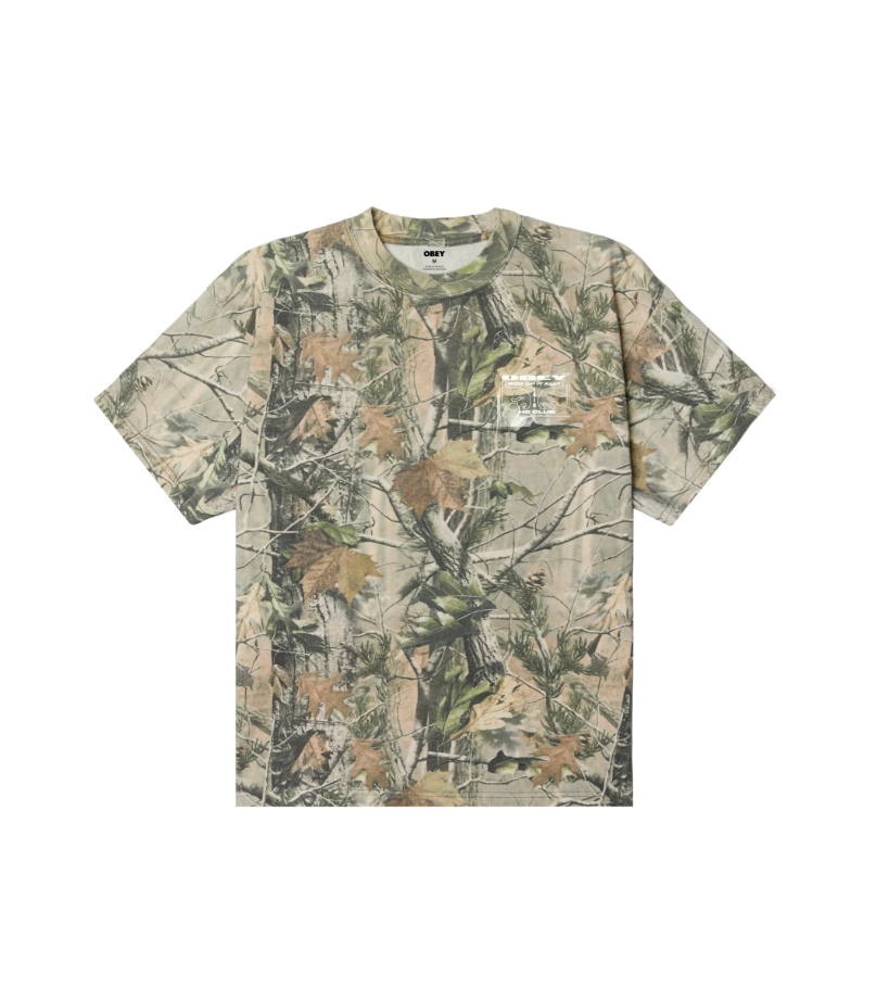 Club Heavyweight T-Shirt Leaf Camo