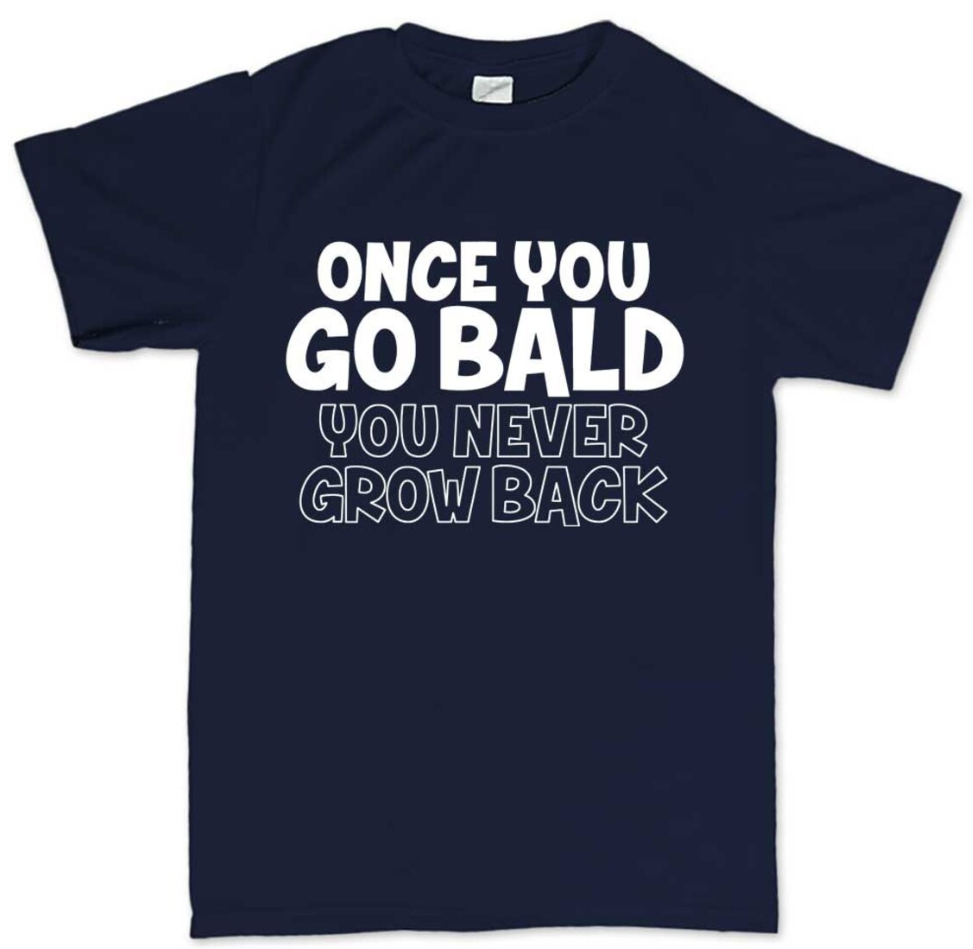 Funny Bald Dad T-Shirt – Novelty Father’s Day Gift for Dad
