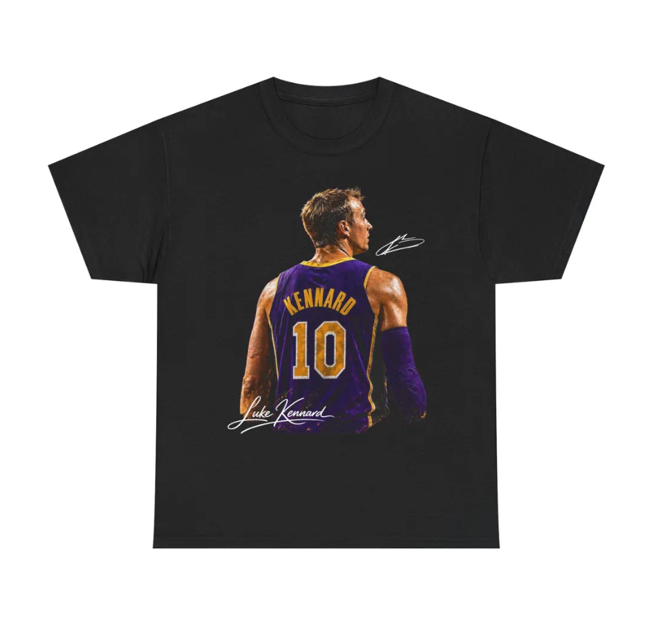 Luke Kennard Los Angeles T Shirt Autograph Edition Basketball Graphic Tee