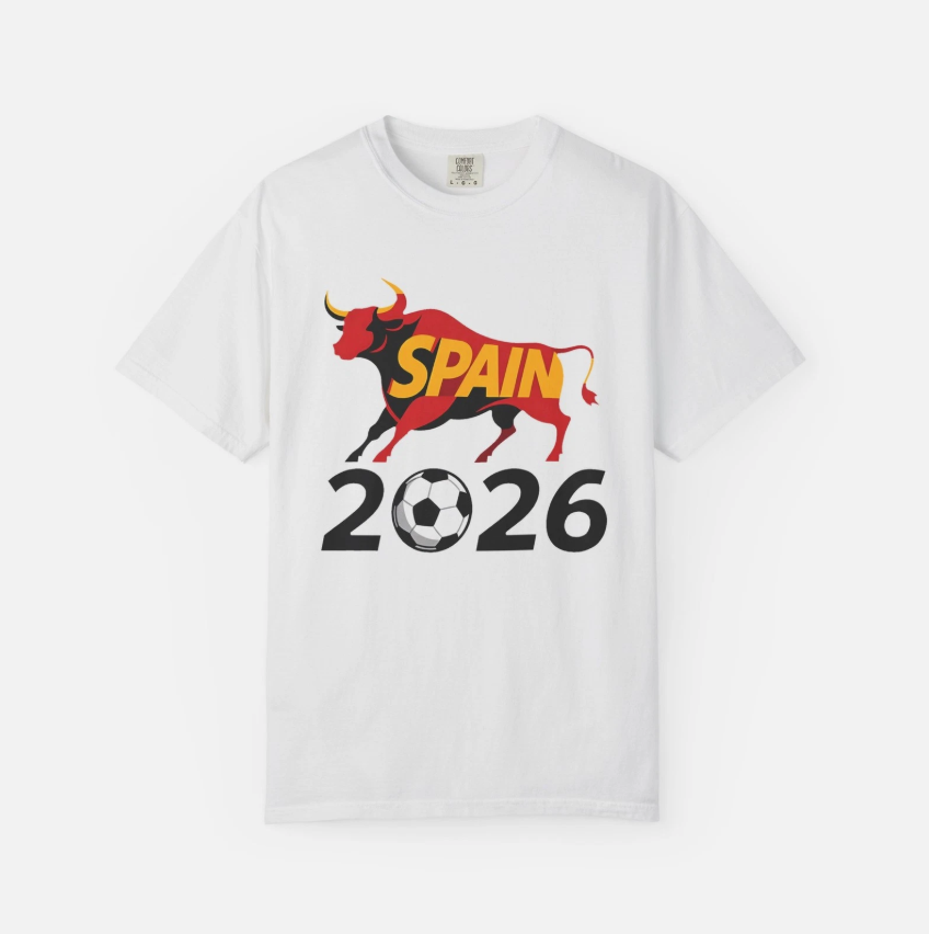 2026 World Cup Spain Soccer Fan T-shirt