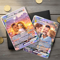 Personalized Super Dad Trading Card, Anime Style Custom Keepsake, Gamer Dad Gift