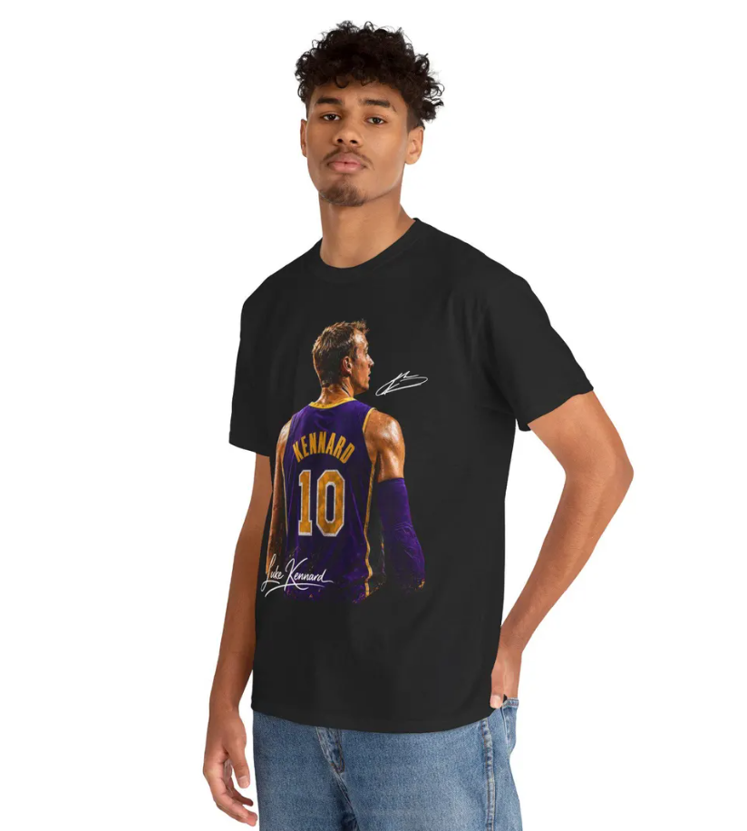 Luke Kennard Los Angeles T Shirt Autograph Edition Basketball Graphic Tee