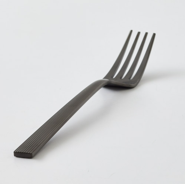 Better Homes & Gardens 20-Piece Black Stainless Steel Flatware Set (Service for 4)